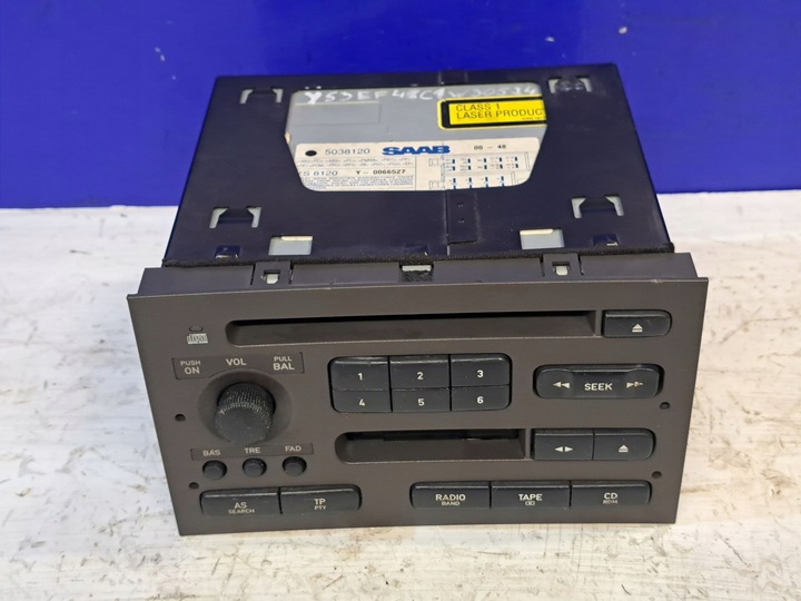 фото №1, Saab 95 - 96 1998 панель / радиопроигрыватель cd/dvd/gps