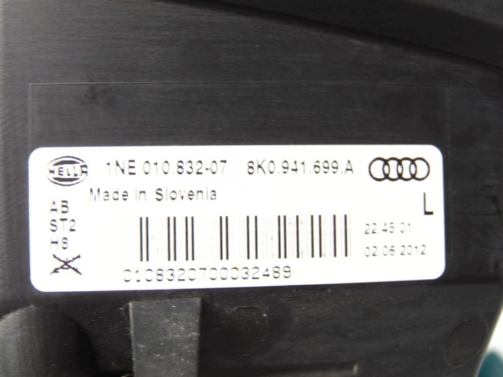 фото №7, Галоген ліве audi s4 audi a5 8t audi a4 b8 рестайлінг 8k0941699a