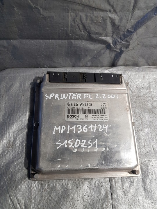 фото №1, Блок управления mercedes sprinter 2.2 0281010280 a0275458432