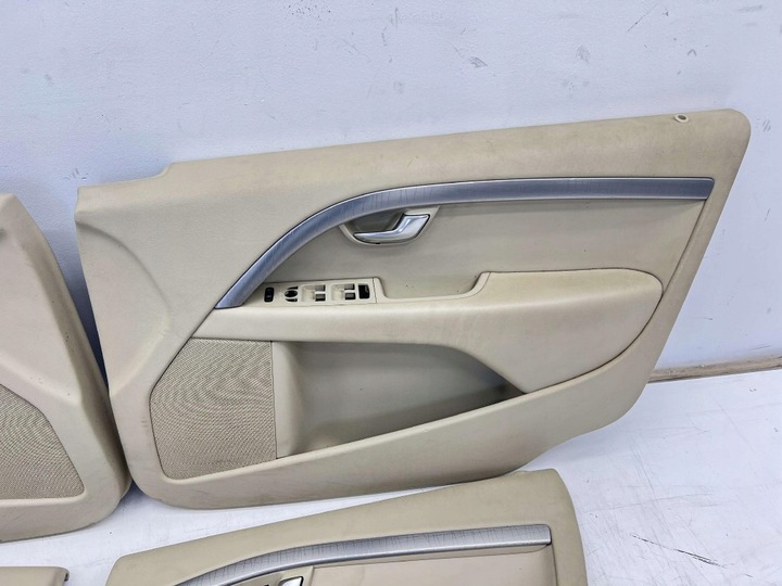 фото №10, Volvo xc70 ii v70 iii 07-16 сиденья комплект диван обшивки beż