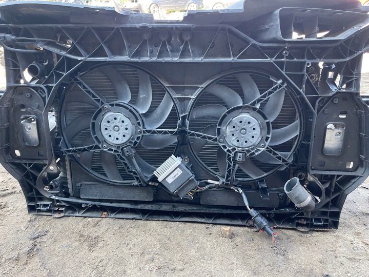фото №7, Audi a5 8t 2.7 3.0 tdi pas переднє підсилювач вентилятори комплект