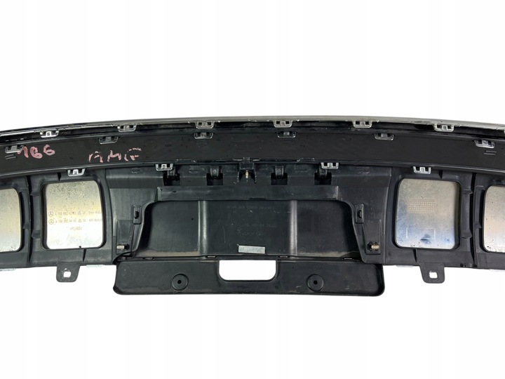 фото №6, Диффузор накладка бампера зад хром mercedes w166 166 ml amg a1668804340