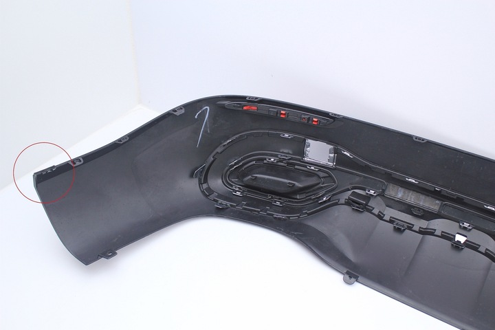 фото №9, Оригінальна накладка бампера зад дифузор mercedes glc w254 22- a2548857401