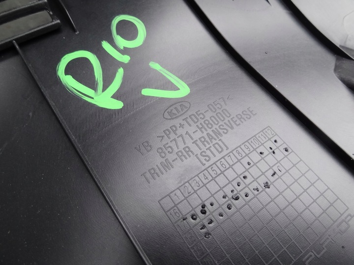 фото №3, Kia rio v 2019 накладка защита ремня заднего org