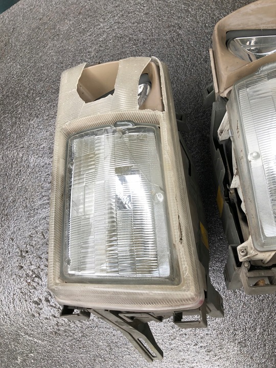 фото №6, Лампы передние mercedes r129 sl usa повреждённые