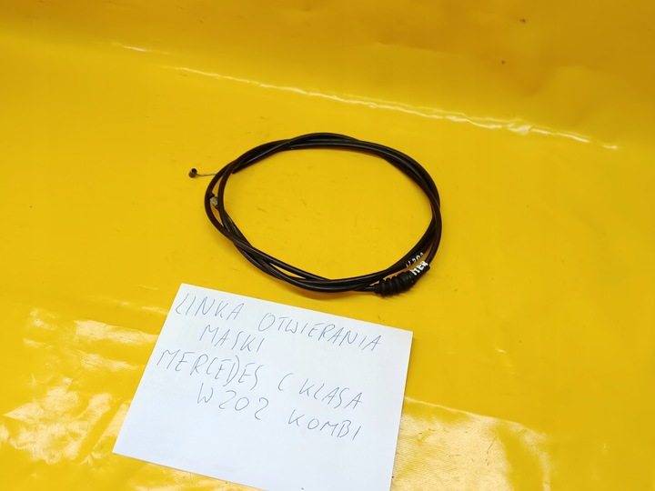 фото №3, Трос открывания капота merc. c-klasa w202 универсал