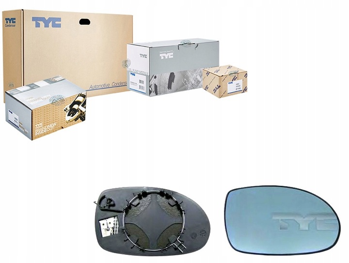 фото №1, Tyc скло дзеркало citroen c5 i 1.8 16v dc6fzb. d