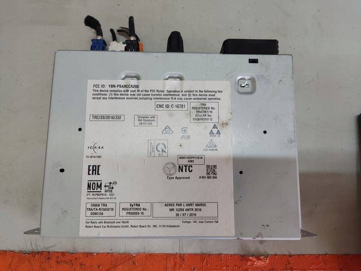 фото №7, Citroen c3 iii радіо навігація екран дисплей