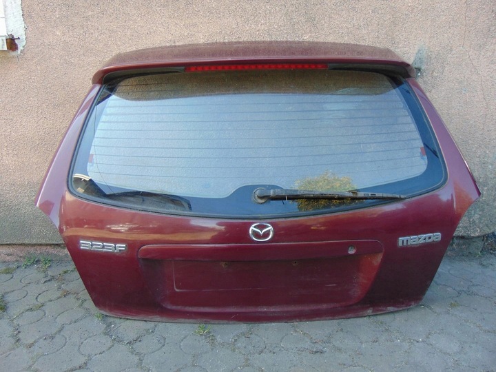 фото №6, Кришка багажника mazda 323f комплектна бордова