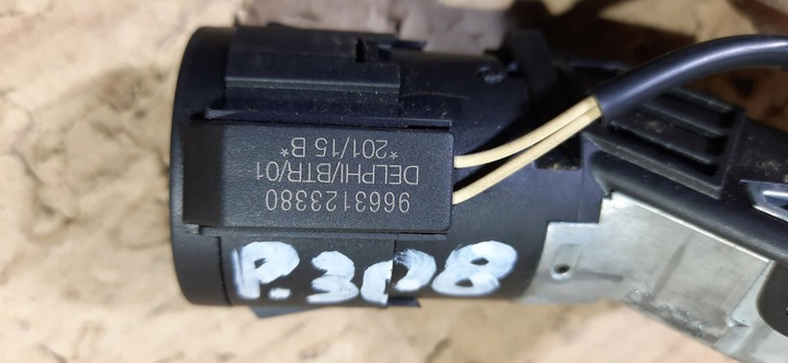 фото №6, Ключ замок зажигания зажигания peugeot 308 t9 9673257480