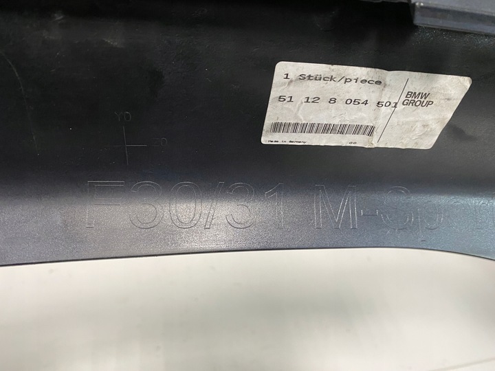 фото №10, Дифузор спойлер бампера зад задній bmw 3 f30 f31 м-пакет