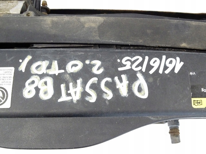 фото №14, Pas переднє перед підсилювач радіатор комплект vw passat b8 14- 2.0 tdi