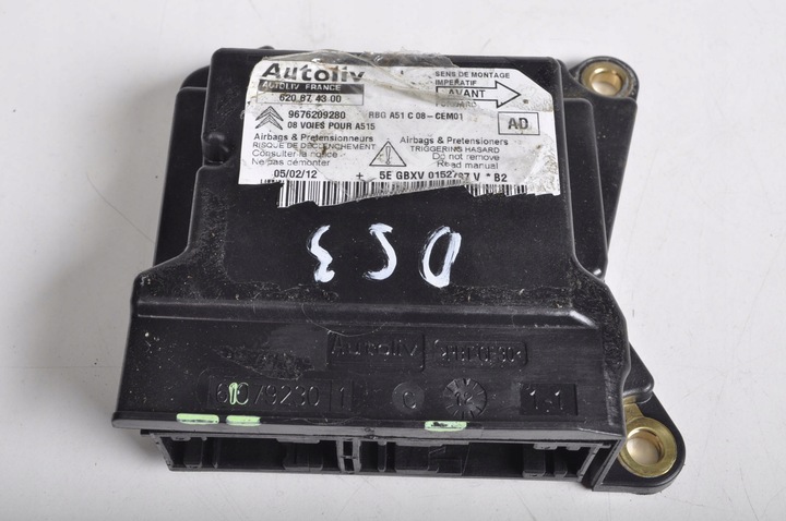 фото №1, Citroen ds3 датчик подушки подушка безпеки 9676209280