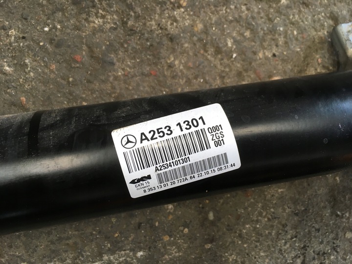 фото №2, Wał привідний mercedes w253 glc