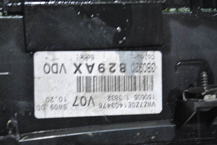 фото №7, Спидометр приборы vw passat b5 рестайлинг 2.5 3b0920829ax