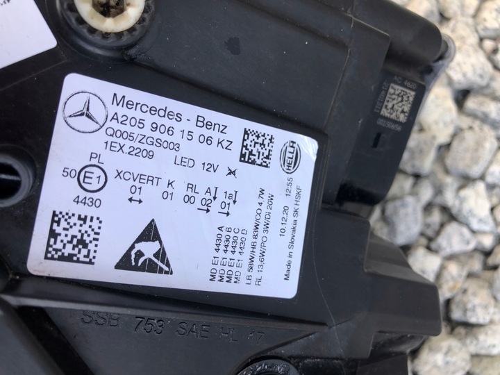 фото №6, Mercedes c w205 fl multibeam led a2059061506 a2059061606 !