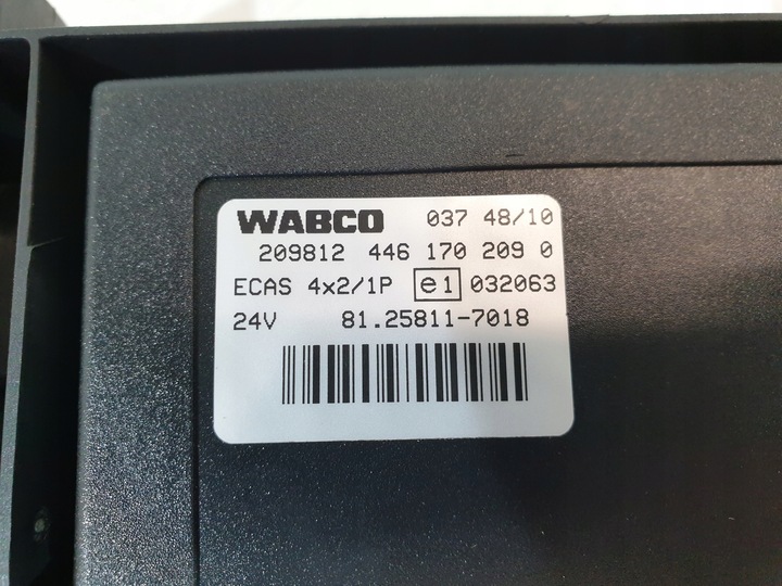 фото №10, Блок управления ecas man tgx tga tgs 81.25811-7018 euro5