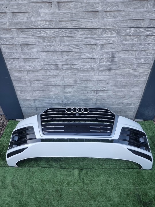 фото №8, Audi q7 4m s-line бампер переднє kompletyny 6xpdc камера