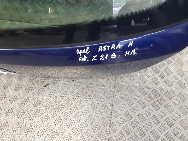 фото №4, Крышка багажника opel astra h z21b hb