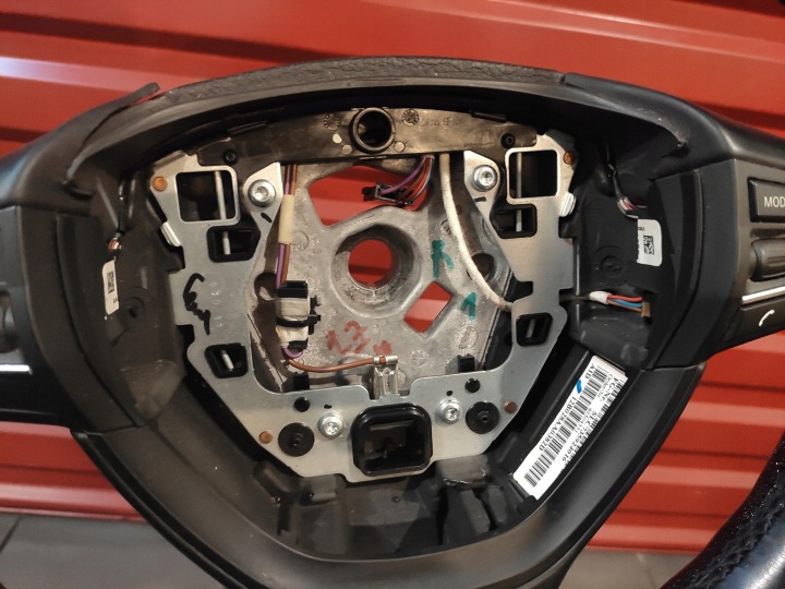 фото №13, Bmw 5 f10 f11 руль подушка м-пакет мультифункция кожа оригинал kpl