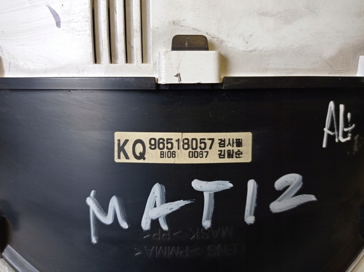 фото №6, Спидометр приборы daewoo matiz 96518057