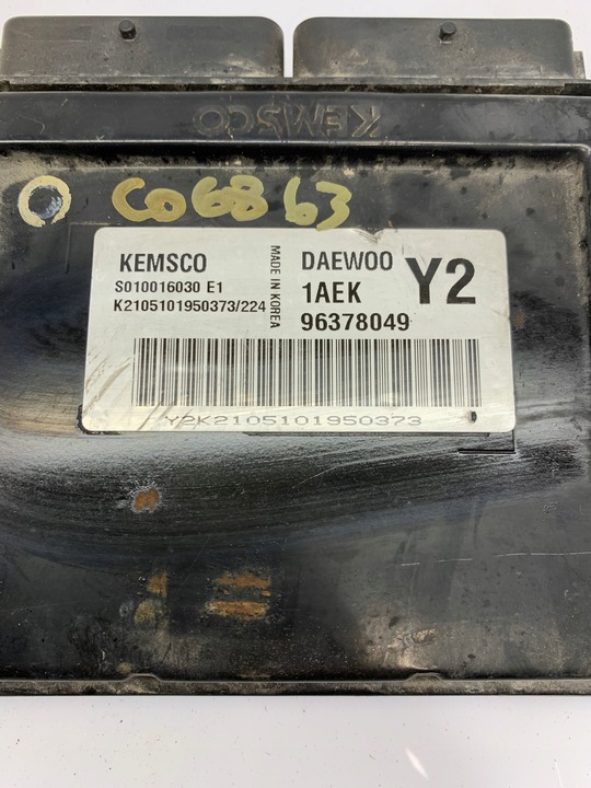 фото №2, Блок керування двигуна chevrolet 96378049 1aek y2