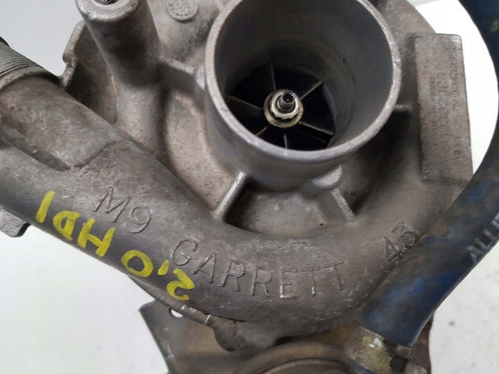 фото №9, Турбонагнітач 0375c8 9633382380 garrett 706977-2s citroen peugeot 2.0 hdi