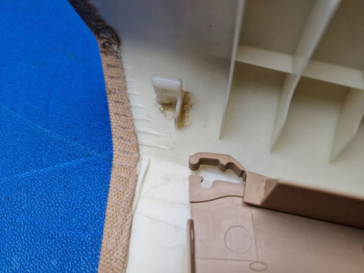 фото №7, Стойка b маскировочная накладка защита левая porsche panamera 970 luxor бежевый beż