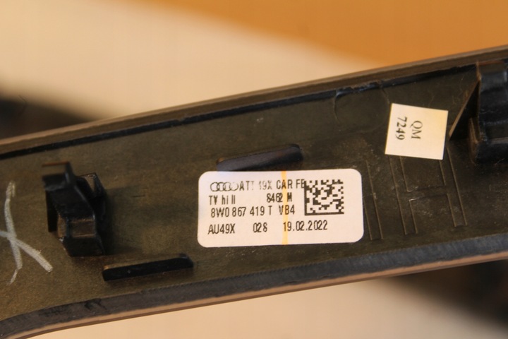 фото №10, Dekor дверь карбон матовый audi a4 rs4 8w b9 рестайлинг