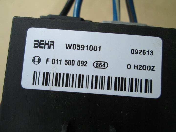 фото №11, Chrysler town country 11 резистор вентилятор резистор jez grand caravan dodge