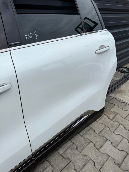 фото №11, Renault espace v 14-23 двері ліві перед зад колір аксесуари біла перлина