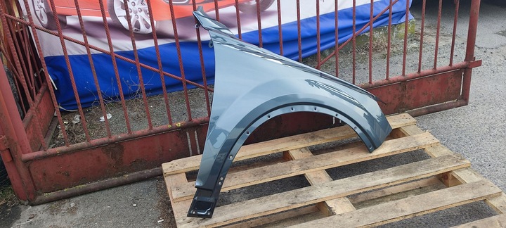 фото №1, Крыло aluminiowy правые перед переднее audi q7 4m 1.15-12.19 дорестайлинг lm7q