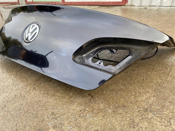 фото №6, Vw passat cc рестайлінг комплектна кришка багажника зад задня чорна lc9x
