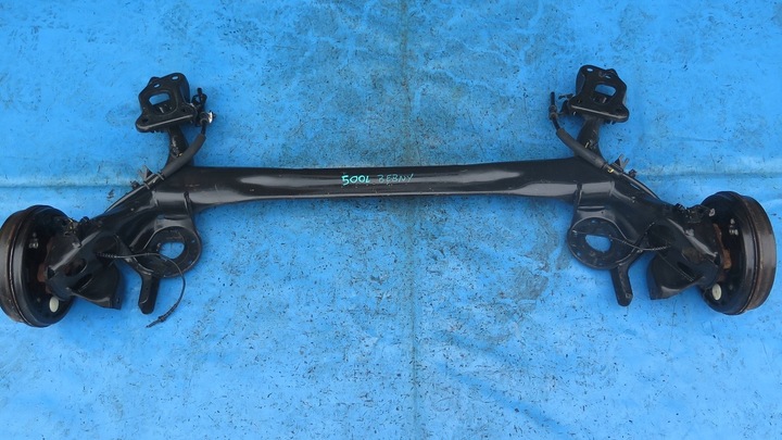 фото №1, Балка подвешивание ось зад задняя fiat 500l барабаны