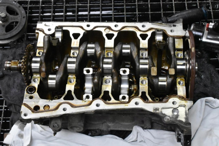 фото №11, Blok низ двигуна вал 1nr toyota yaris 2 ii 1.33 vvti 100 km рестайлінг 09-12