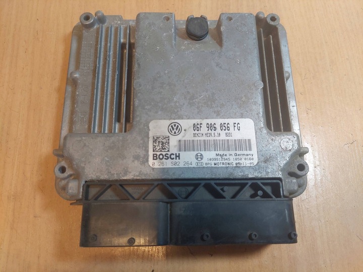 фото №1, Комп'ютер двигуна vw golf v 2.0 fsi 0261s02264 06f906056fg med9.5.10
