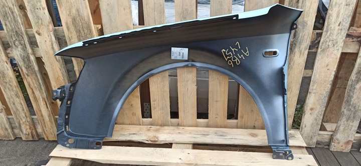 фото №7, Крило праві перед audi a4 b6 ly5j оцинковка маса антиколізійного