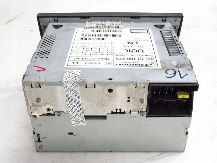 фото №3, Vectra c радіо радіопрогравач дисплей cdc40