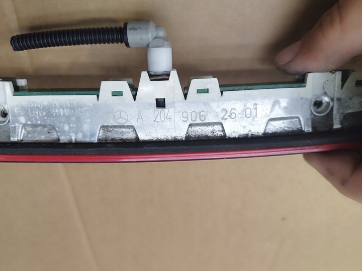 фото №8, Лампа третье свет сплав крышки mercedes w204 рестайлинг c-klasa универсал 2011-2014