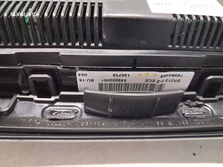 фото №5, Mercedes w207 панель кондиціонера a2129004607