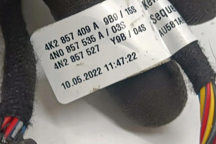 фото №7, Зеркало левая audi a6 4a, c4 4k2857409a 2.0l дизель 2022