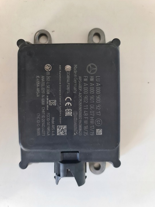 фото №1, Радар acc дистроник mercedes a0009009217