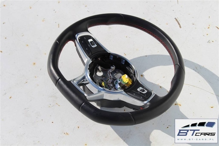 фото №7, Vw golf vii 7 gti руль + передачи 5g0419091r 5g0 419 091 r кожаный ось