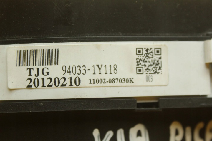 фото №7, Панель приладів kia picanto ii 94033-1y118
