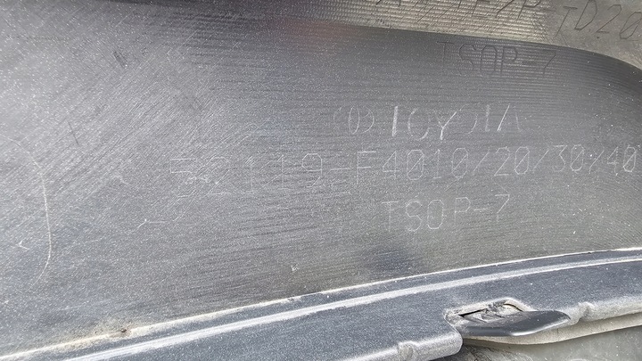 фото №12, Бампер переднее toyota c-hr i 52119-f4010 52129