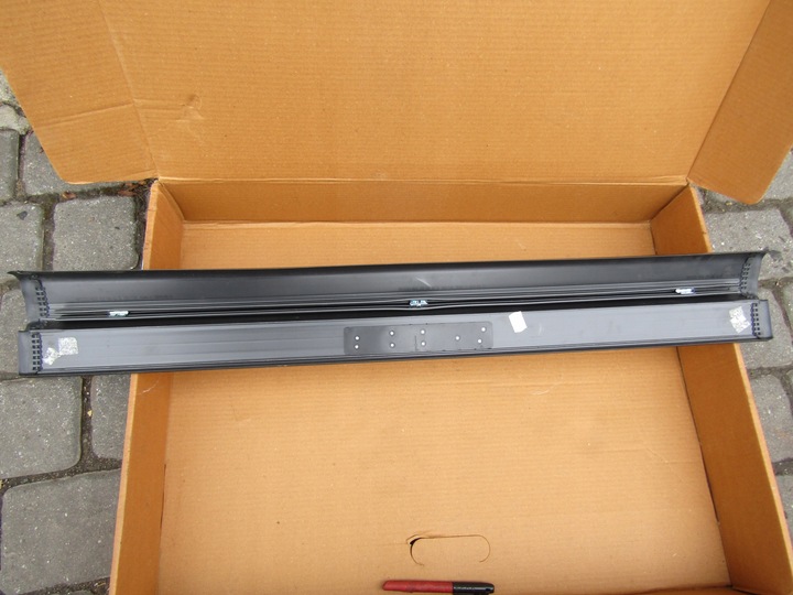 фото №13, 1 mercedes clk w208 планка пороговая накладка na порог перед чёрная левая правая