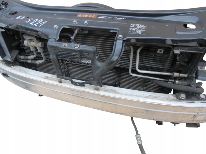 фото №11, Mercedes s w221 221 63 amg pas переднє підсилювач радіатор a2115002293