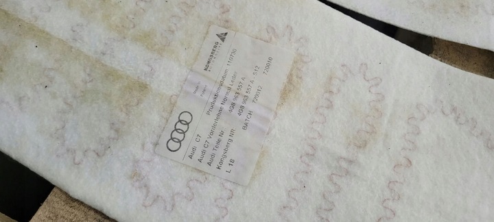 фото №5, A6 c7 4g коврик с подогревом сиденья перед маты передние a7 4g a4 b8 a5