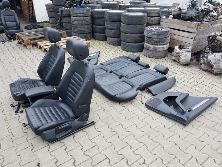 фото №4, Vw passat b7 sedan сидіння шкіряні диван