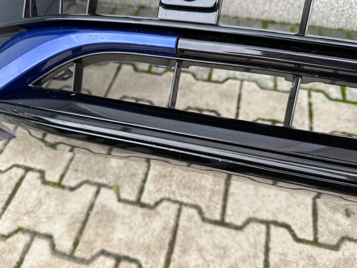 фото №13, Бампер переднє vw tiguan ii рестайлінг 5nn 20 24 r-line чорний 4xpdc ґрати